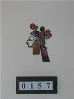 中國河北皮影戲偶─童生藏品圖，第1張