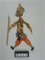 中國河北皮影戲偶─雜藏品圖，第2張