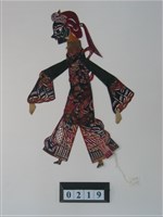 中國河北皮影戲偶─淨藏品圖，第1張