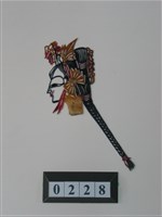 中國河北皮影戲偶─旦藏品圖，第2張