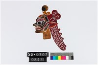 中國皮影戲偶頭-怪藏品圖，第1張