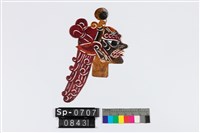 中國皮影戲偶頭-怪藏品圖，第2張