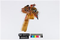 中國皮影戲偶頭-淨藏品圖，第2張