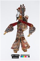 中國皮影戲偶-鬚文藏品圖，第2張