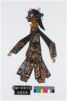 中國皮影戲偶-淨藏品圖，第1張