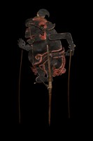 印尼峇厘島皮影戲偶─丑角（Tualen）藏品圖，第2張