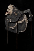 印尼皮影印尼爪哇島皮影戲偶藏品圖，第1張