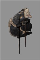 印尼皮影印尼爪哇島皮影戲偶藏品圖，第4張