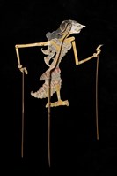 印尼爪哇島皮影戲偶藏品圖，第1張