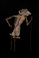 印尼爪哇島皮影戲偶藏品圖，第1張