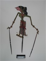 印尼爪哇島皮影戲偶藏品圖，第3張