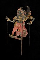 印尼峇厘島皮影戲偶藏品圖，第1張