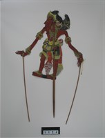 印尼峇厘島皮影戲偶藏品圖，第3張