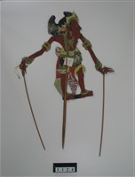 印尼峇厘島皮影戲偶藏品圖，第4張