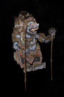 印尼峇厘島皮影戲偶藏品圖，第1張