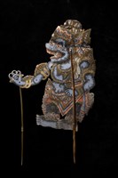 印尼峇厘島皮影戲偶藏品圖，第2張