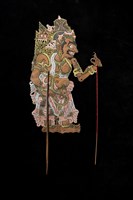 印尼峇厘島皮影戲偶藏品圖，第1張