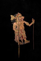 印尼峇厘島皮影戲偶藏品圖，第1張