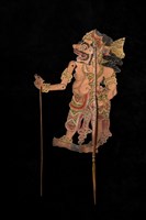 印尼峇厘島皮影戲偶藏品圖，第2張