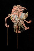 印尼爪哇島皮影戲偶藏品圖，第1張