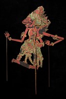 印尼爪哇島皮影戲偶藏品圖，第2張