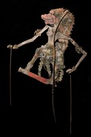 印尼爪哇島皮影戲偶藏品圖，第1張