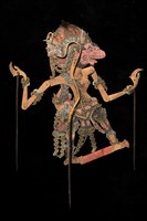 印尼爪哇島皮影戲偶藏品圖，第2張