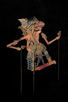 印尼爪哇島皮影戲偶藏品圖，第1張