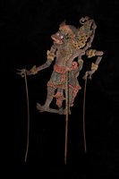 印尼峇厘島皮影戲偶藏品圖，第2張
