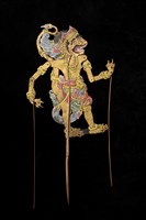 印尼峇厘島皮影戲偶藏品圖，第1張