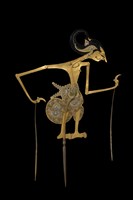 印尼爪哇島皮影戲偶藏品圖，第1張