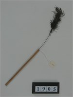 中國河北皮影戲道具─拂塵藏品圖，第1張