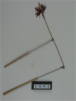 中國河北皮影戲道具─武器，鎗藏品圖，第1張