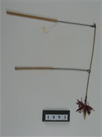 中國河北皮影戲道具─武器，鎗藏品圖，第2張