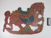 印尼皮影戲偶─馬藏品圖，第1張