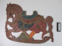 印尼皮影戲偶─馬藏品圖，第2張