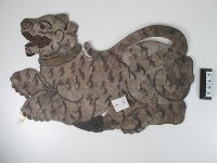 印尼皮影戲偶─虎藏品圖，第1張