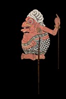 印尼爪哇島皮影戲偶─丑角（Togog）藏品圖，第1張