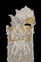 印尼爪哇島皮影戲偶─神祇（Siwa）藏品圖，第2張