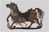 印尼爪哇島皮影戲偶─馬（Kuda）藏品圖，第2張