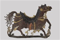 印尼爪哇島皮影戲偶─馬（Kuda）藏品圖，第4張
