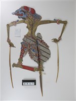 印尼爪哇島皮影戲偶─Durna; Sangkuni; Udawa類藏品圖，第1張