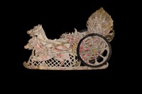 印尼爪哇島皮影戲偶─馬車藏品圖，第3張