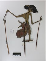 印尼爪哇島皮影戲偶─Pandawa (聖人)藏品圖，第2張