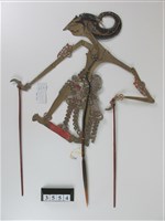 印尼爪哇島皮影戲偶─Pandawa (聖人)藏品圖，第1張