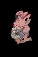 印尼爪哇島皮影戲偶─丑角（Togog）藏品圖，第2張