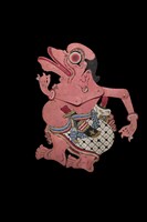 印尼爪哇島皮影戲偶─丑角（Togog）藏品圖，第4張