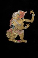 印尼爪哇島皮影戲偶─神祇（Narada）藏品圖，第2張