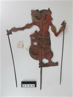 印尼峇厘島皮影戲偶─貴族藏品圖，第2張