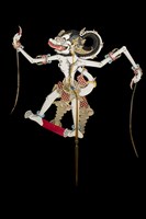 印尼爪哇島皮影戲偶─猴子（Hanuman）藏品圖，第2張